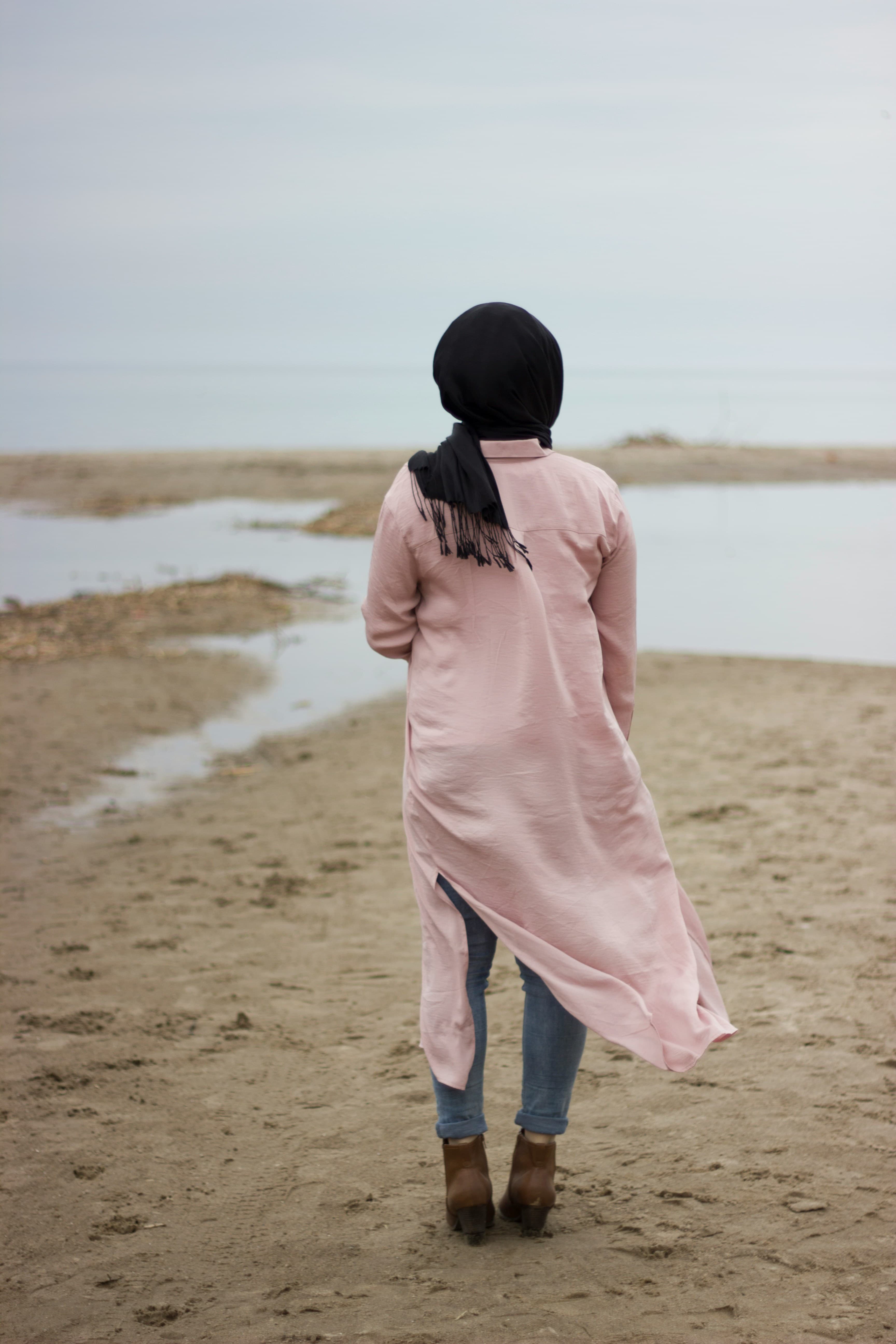 Luminous Cascading Raw Silk Abaya